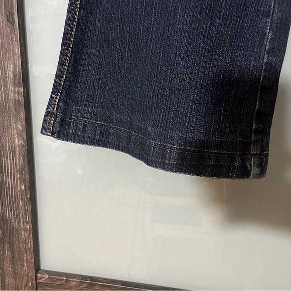Lane Bryant Tighter Tummy Technology Dark Blue Y2K Flare Jeans Women's 18 - Picture 3 of 14